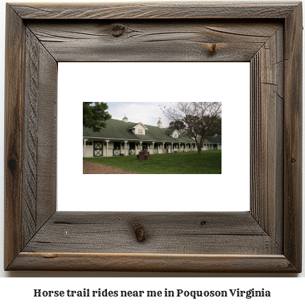 horse trail rides near me in Poquoson, Virginia